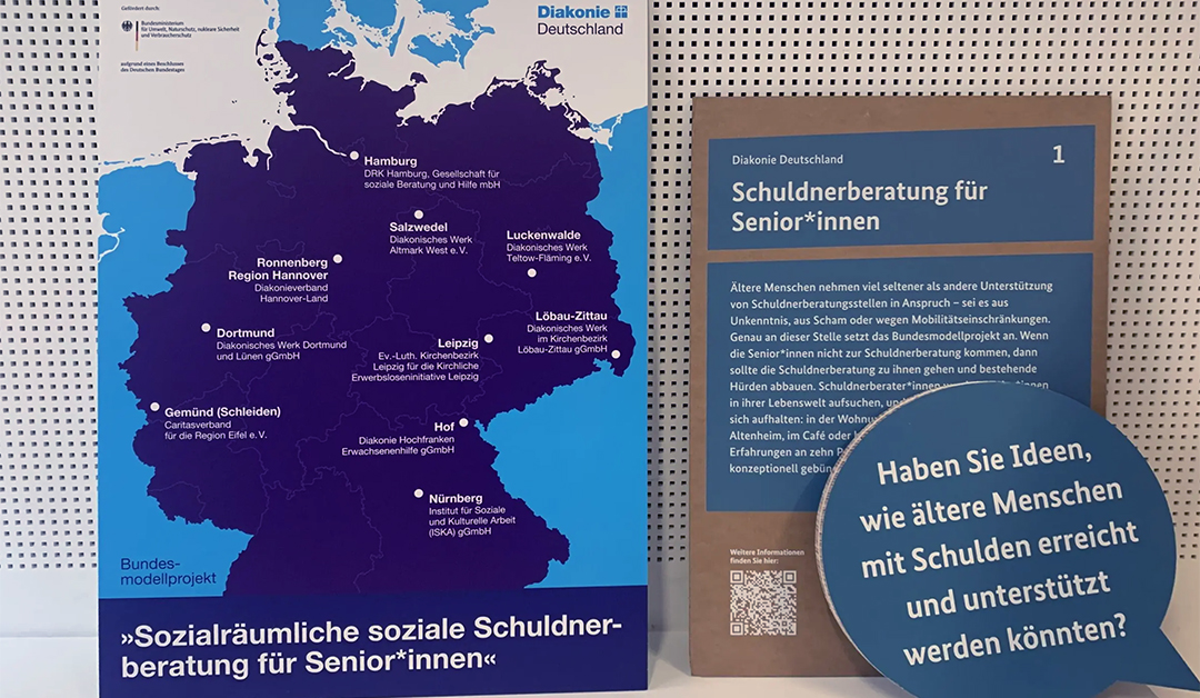 Neues Projekt: Evaluierung des Modellprojekts „Sozialräumliche soziale Schuldnerberatung für Senior:innen“