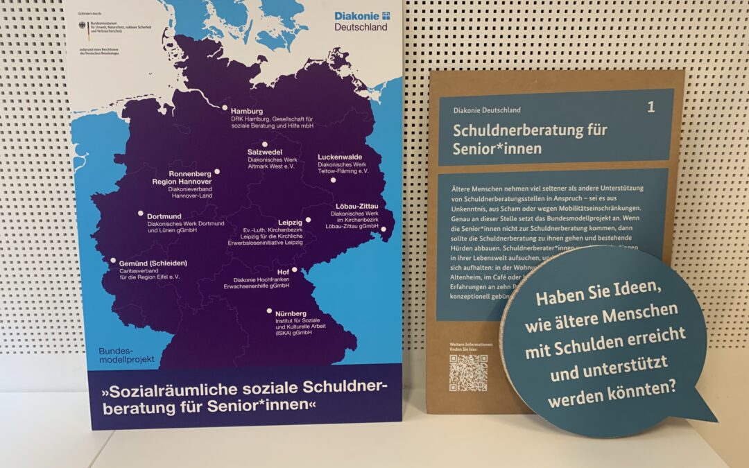 Neues Projekt: Evaluierung des Modellprojekts „Sozialräumliche soziale Schuldnerberatung für Senior:innen“